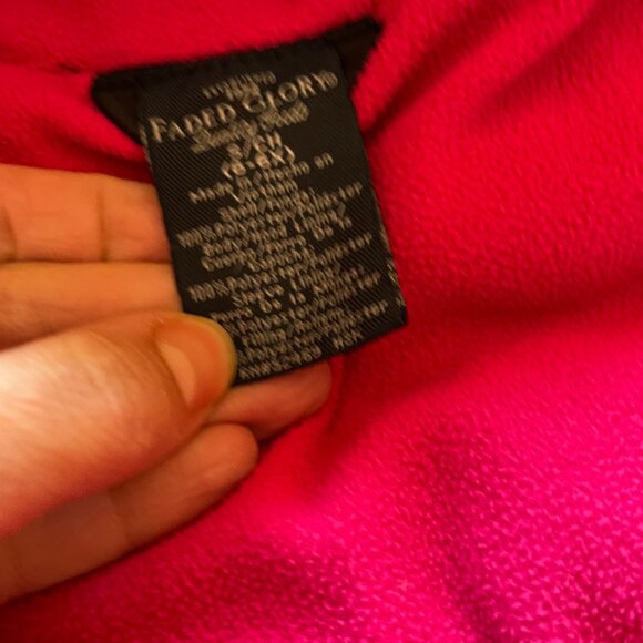 Faded Glory Black Puffer Jacket size 6/6x - Picture 6 of 7